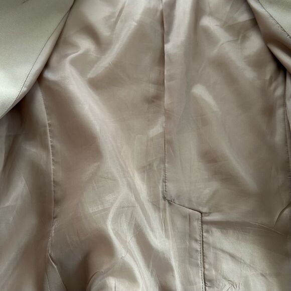 The Limited Tan Cropped Lined Blazer Size 6 - Picture 12 of 12